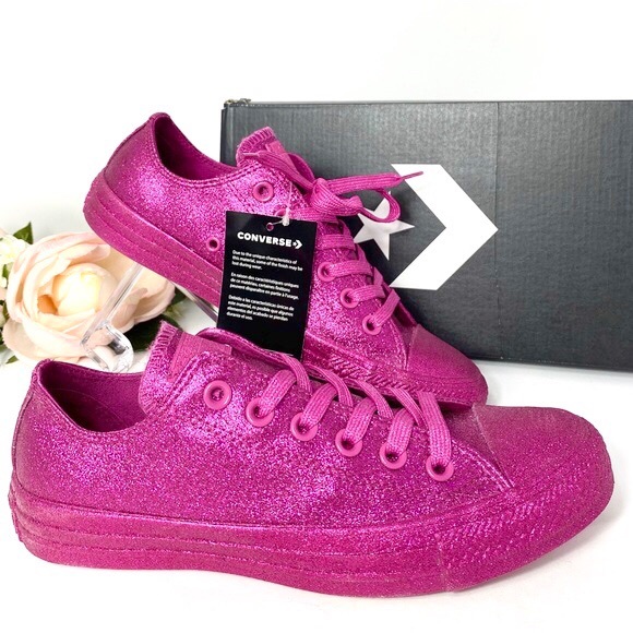 glitter converse womens size 8